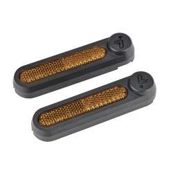 Reflective rear nut covers for Segway F2, F2 Plus, F2 Pro or similar Segway - Ninebot - 1 Reflective rear nut covers for Segway 