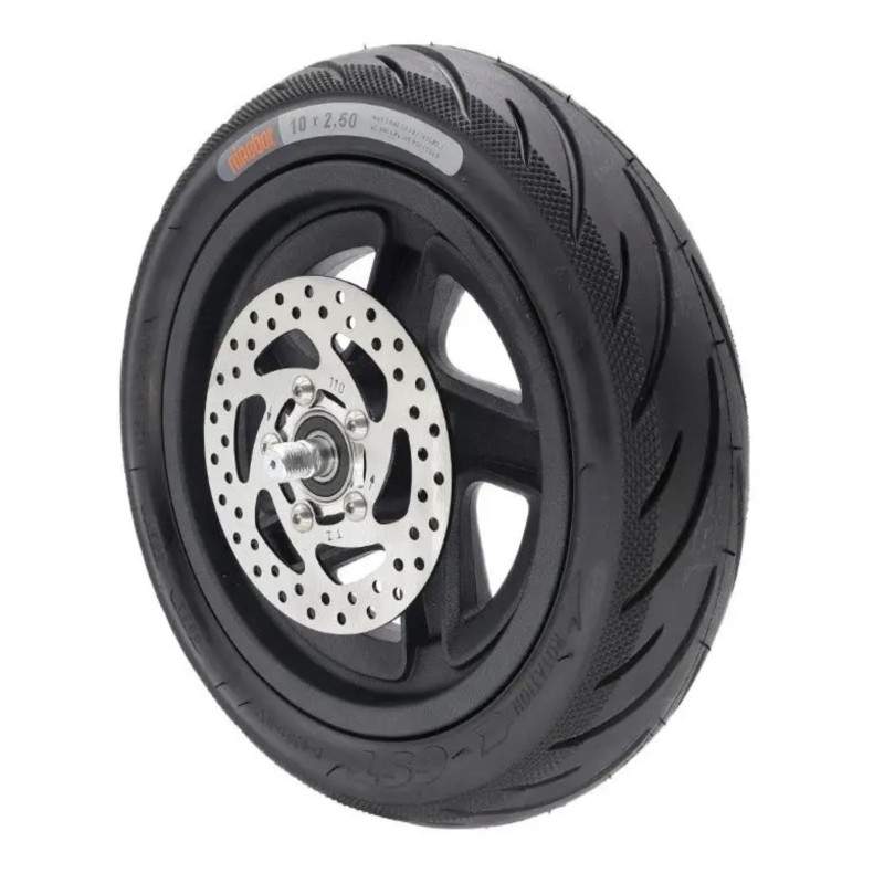 Komplett bakhjul for Segway Ninebot sparkesykkel F20, F25, F25i, F30, F38, F40, F40i eller lignende - 10x2,5 tommer Segway - Nin