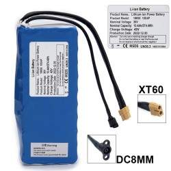 Exoterikí epipléon bataría 36v 10400mah gia ilektrikó skoúter í ilektrikó podílato  - 1 Exoterikí epipléon bataría 36v 10400mah 
