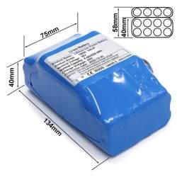 Batteria esterna aggiuntiva 36v 6400mah per scooter elettrico o bicicletta elettrica  - 2 Batteria esterna aggiuntiva 36v 6400ma