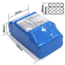 Exoterikí epipléon bataría 36v 4400mah gia ilektrikó skoúter í ilektrikó podílato  - 2 Exoterikí epipléon bataría 36v 4400mah gi