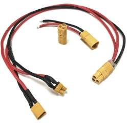 Przełączany kabel połączeniowy do zewnętrznego akumulatora kompatybilnego ze hulajnogą, rowerem elektrycznym lub podobnym  - 1 P