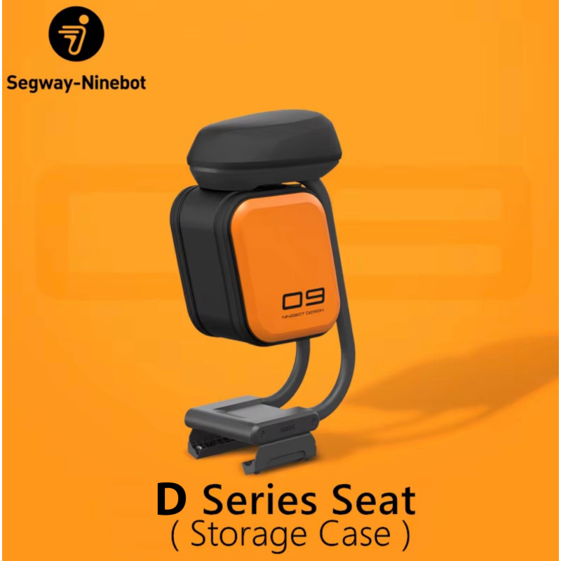 Asiento original con maleta de transporte para patinete eléctrico Segway D18, D28, D38, D40 o similar  - 1 Asiento original con 