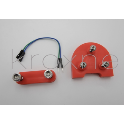 Riser/adattatore parafango Xiaomi M365, 1S, Pro2 e M365 Pro per pneumatici da 10 pollici KROXNE - 2 Riser/adattatore parafango X