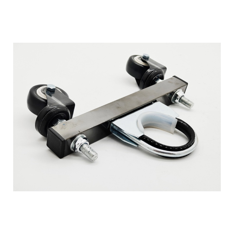 Fém tartó csúszó kerekekkel Xiaomi elektromos robogókhoz, Segway F/D sorozathoz, Ninebot Max sorozathoz vagy hasonlókhoz  - 2 Fé