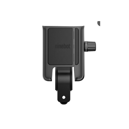Original Ninebot mobile holder compatible with handlebars from 18mm to 36mm in diameter.  - 1 Original Ninebot mobile holder com
