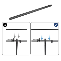 52 cm predĺžené riadidlá pre Xiaomi, Ninebot alebo podobné elektrické kolobežky.  - 2