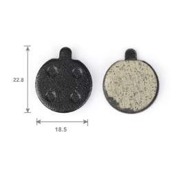 Bremseklosser til Segway F20, F25, F30, F40, D18, D28, D38 eller lignende Segway - Ninebot - 9 Bremseklosser til Segway F20, F25