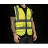 Reflective safety vest for riding electric scooters and other similar vehicles. Wan - 3 Reflective safety vest for riding electr