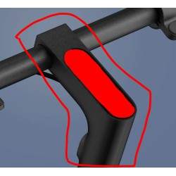 Baza zaslona ili nosač upravljača za električni skuter Xiaomi Scooter 4 Ultra Xiaomi - 1 Baza zaslona ili nosač upravljača za el