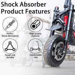 Perednia pidviska Monorim-ZT3 dlya elektro samokata Segway ZT3 Pro - upgrade kit Monorim - 10 
Sumisnist: perednia pidviska Mono