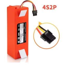 Rezervna bateriya za prakhosmukachka robot Xiaomi 14.4V za Xiaomi Roborock S55 S60 S65 S50 S51 S5 MAX S6 Xiaomi - 2  