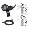 Kit de dos controladoras con pantalla y gatillo para instalación Dual motor 60v 35A ( JP ) KROXNE - 3  