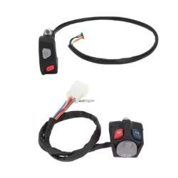 Signalhorn och strålkastarknapp för KTM EXC XCW EXCF TPI 125 150 200 250 350 450 500 525 Husqvarna motorcykel  - 3  
