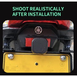 Système de détection d'angle mort étanche (angle 130º) pour scooter, vélo ou moto KROXNE - 9  