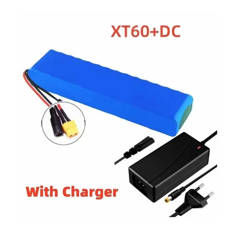 20000mah 48v battery with 54.6v 2a charger xt60-dc, bullet-sm, T plug-dc, xt60-sm, xt60-plug KROXNE - 6  
