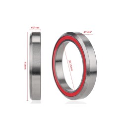 Ložiská riadenia pre e-bike Kaabo Mantis 8, Mantis 10, Kugoo G2 PRO alebo podobný elektrický skúter Kaabo - 4  