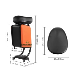 Seat with suitcase for Ninebot Segway Max G30 scooter or similar - maximum base width 17.2cm KROXNE - 7  