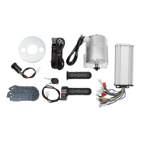 Kit motore brushless (regolatore, motore, acceleratore) per quad, scooter, bicicletta o moto fai da te 48-72v 3000w KROXNE - 1  