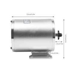 Harjaton moottorisarja (ohjain, moottori, kaasu) mönkijälle, skootterille, polkupyörälle tai moottoripyörälle DIY 48-72v 3000w K