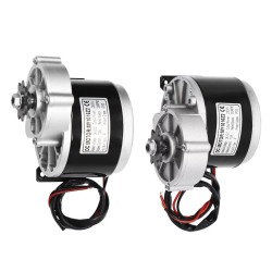 DIY Conversion Kit (2 motors, controller and throttle) - Air Tires - Go Kart, Wheelchair KROXNE - 2  