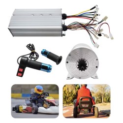 DC 60V/72V brezkrtačni električni motor DIY Kit s krmilnikom za visoke hitrosti za GoKart, kolo, skuter KROXNE - 8  
