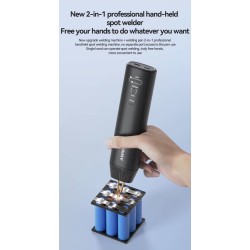 Ruchnyy aparat tochkovoho zvaryuvannya H1 z 11 i H2 z 90 rehulʹovanymy rezhymamy dlya litiyevykh batarey KROXNE - 11  